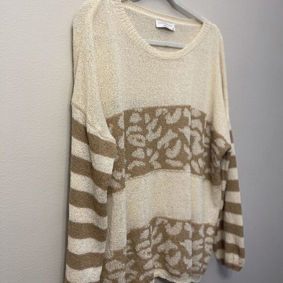 Living my best style by Pink Lily oversized knit sweater size M - Picture 5 of 8